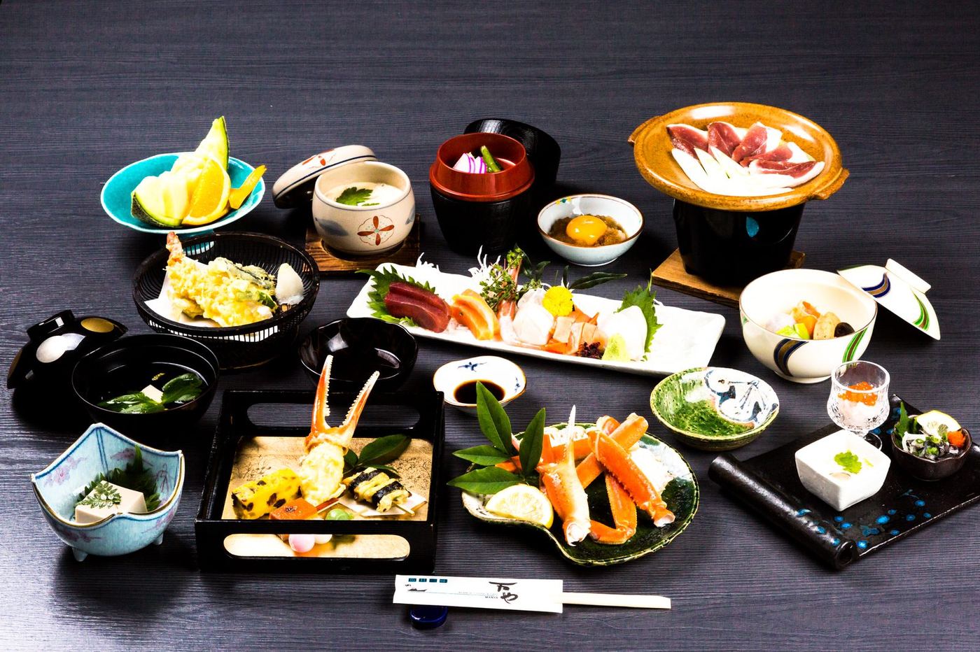 会席料理の一例